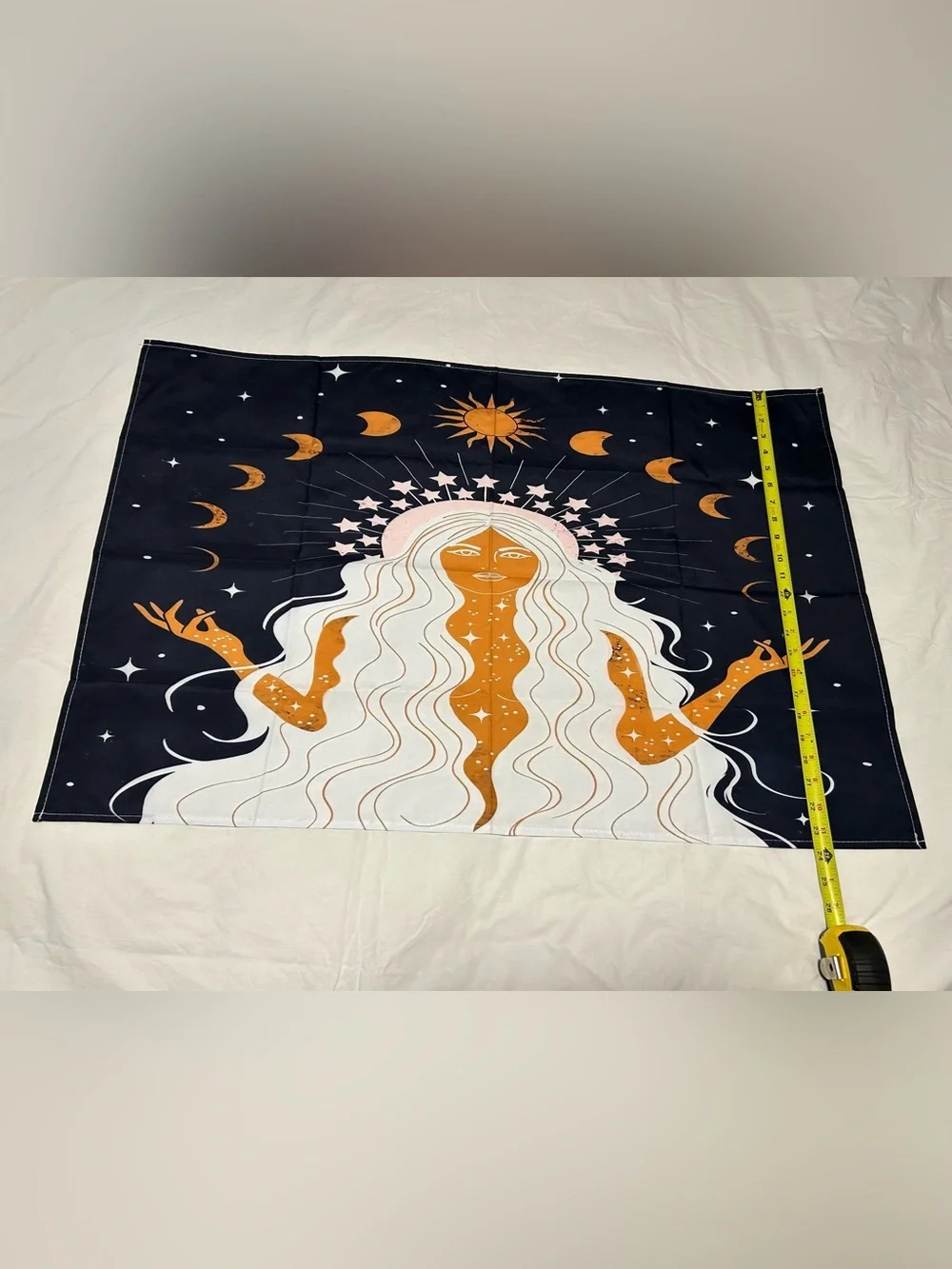New tapestry home wall decor goddess moon phases star sun gift her queen hippy